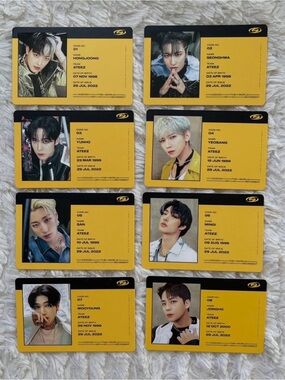 Ateez ID Photocards Diary